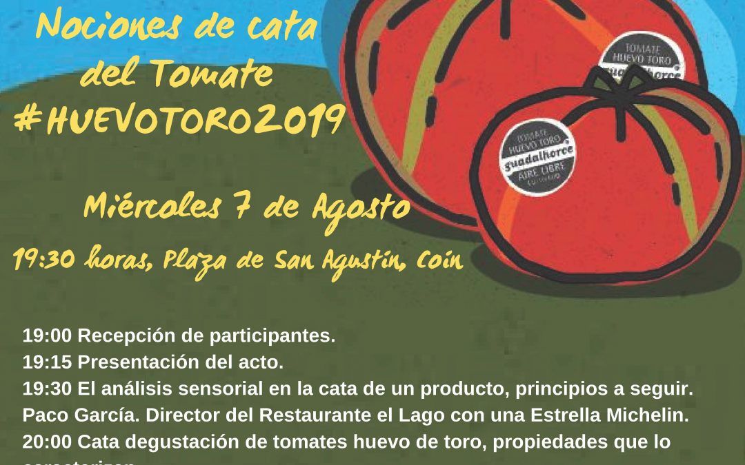 Nociones de cata del tomate Huevo Toro 219